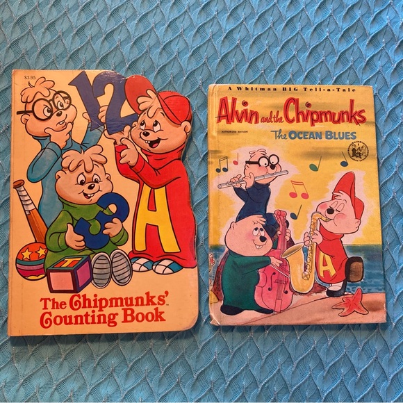 (2) Vintage Alvin & The Chipmunks Books - Picture 1 of 15